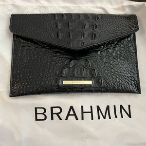 Brahmin like new envelope clutch